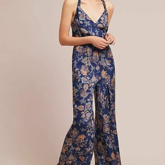 Anthropologie Pants - NWT Ett Twa Paisley Jumpsuit Anthropologie M
